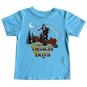 NEW ROWDY SPROUT boy's beach boys tee in blue sky